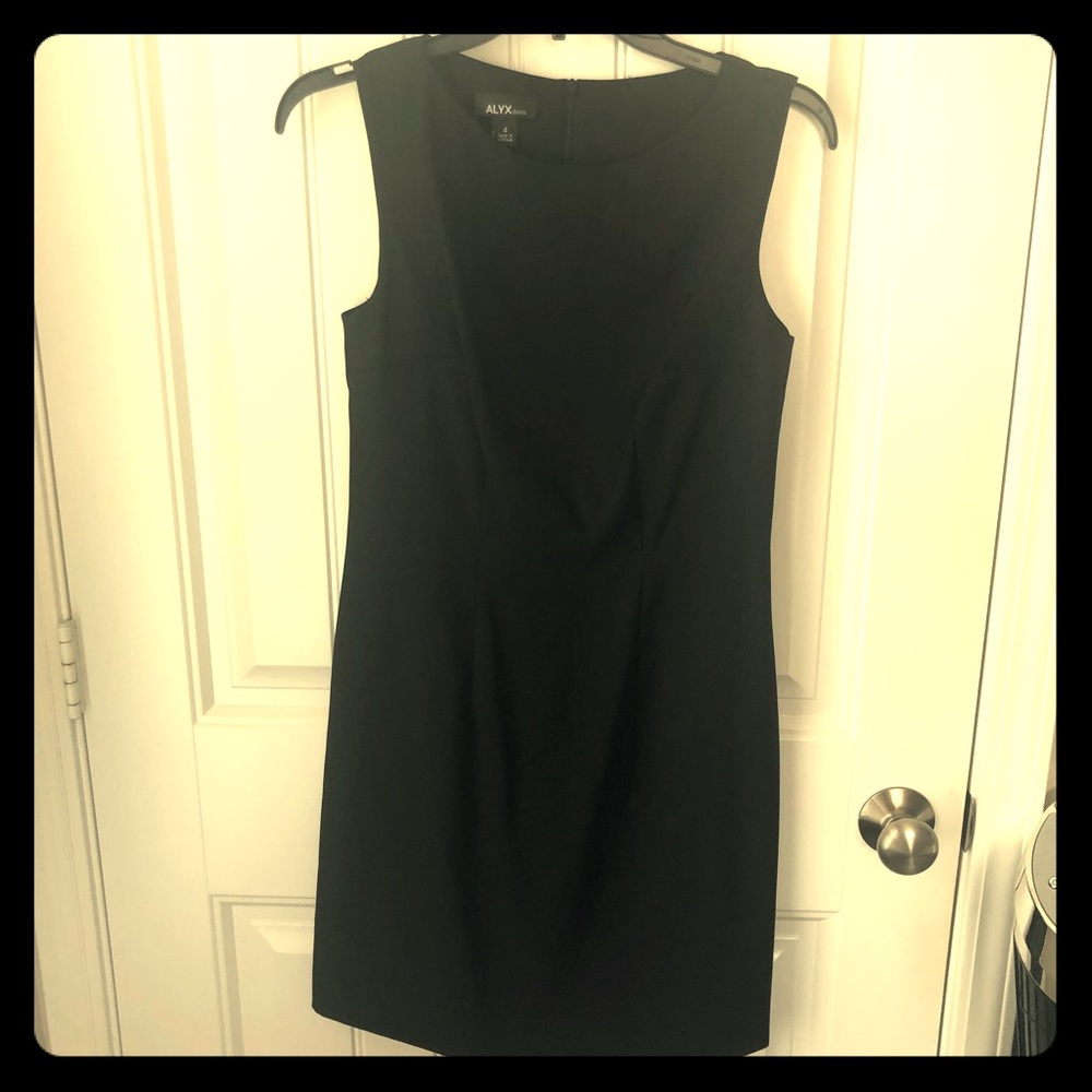 ALYXBlack sheath mini dress. Size 4